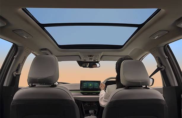 Voice Assisted Panoramic Sunroof With Mood Lighting